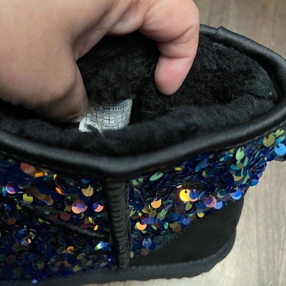 UGGs Classic Mini Stellar Sequin Booties - Picture 6 of 10